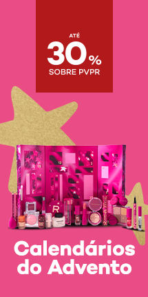 Calendário do Advento com destaque promocional de até 30% sobre preço de Venda ao Público Recomendado